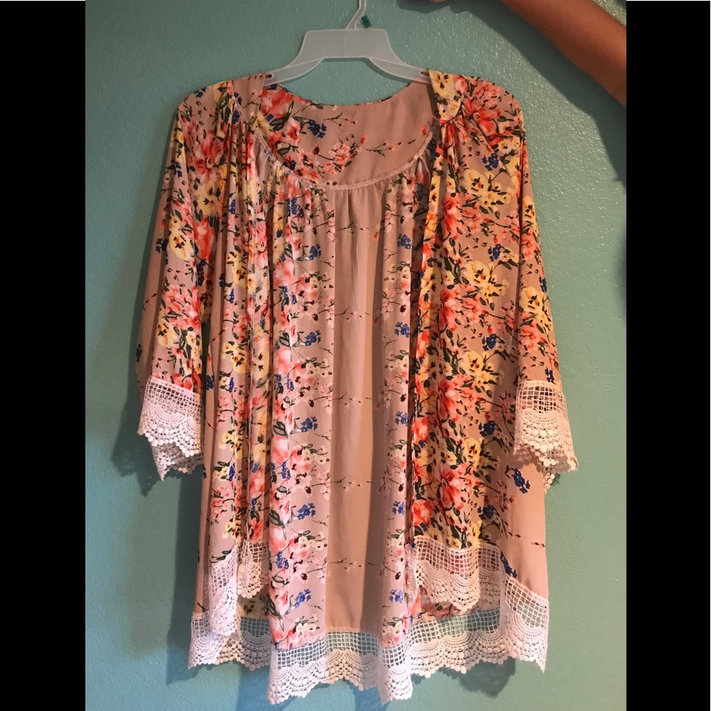 Floral Kimono